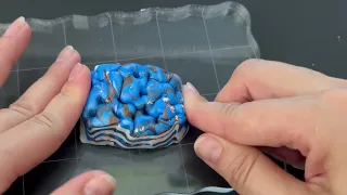 Amazing Polymer Clay. Double Mokume Gane Technique .