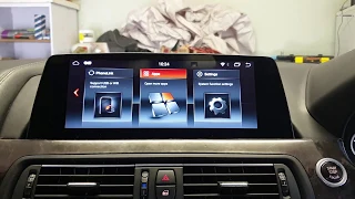 Android Screen Replacement - BMW F12 650i Convertible