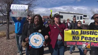 Boulder Neighbors March To Police Headquarters Following Controversial Video