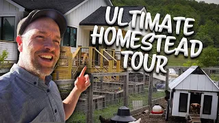 15-Acres Abundance | Ultimate Homestead Tour (Spring)