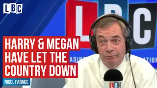 Nigel Farage has some stern words for Meghan and Harry