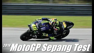 MotoGP Sepang Test 2019 day1 (Pure Sound)