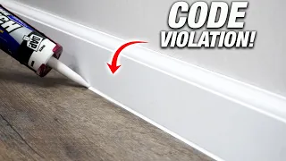 Should You Caulk Your Baseboards To Your Floor? Pros And Cons! DIYers Great Controversy!