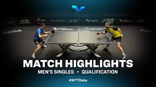 Jon Persson  vs Jordy Piccolin | WTT Contender Doha 2021 | Men's Singles | QUAL Highlights