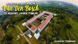 Benteng Peninggalan Belanda BENTENG VAN DEN BOSCH di Ngawi | DJI AVATA 2