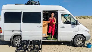 Selling my converted Sprinter Van! 🤍🚐