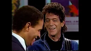 Lou Reed interview on Warhol Mandella Vaclav Havel John Lennon - Today Show 4/24/90 part 1 of 2