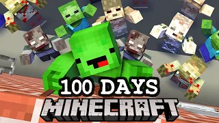 100 Días de Apocalipsis Zombi en una Isla | Minecraft