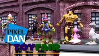 Playmates Toys Teenage Mutant Ninja Turtles Action Figures Walkthrough at Toy Fair 2015