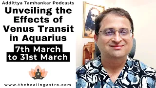 Effects of Venus transit in Aquarius | 7th March to 31st March #venustransit #monthlyhoroscope2024