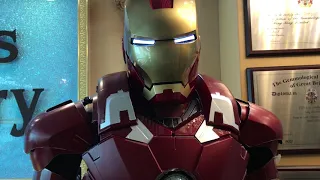 Killerbody- 1/1 Iron Man Mark7  Wearable Helmet Voice Control Brushed Mask