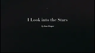 I Look into the Stars - a poem by Jane Draper | Visual Poetry | Forgotten Poetry