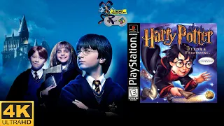 ☄️⚡️👳‍♂️ Harry Potter y La Piedra Filosofal 4K HD | Gameplay / Longplay Completo 100% | PS1 Español
