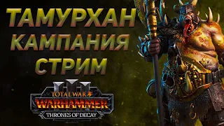 🔴ТАМУРХАН - THRONES OF DECAY | TOTAL WAR WARHAMMER 3