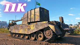 FV4005 Stage II 11K Damage & FV4005 - II 10K Damage World of Tanks Replays