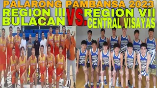 Solid na laban, Region 3 Bulacan Vs. Region 7 Central Visayas Palarong Pambansa 2023