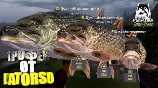 Русская рыбалка 4. 🎣 оз. Старый Острог 🦈🐬🐬💦 ТРОФЕЙ от LATORSO 👀