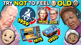 Elders React To Try Not To Feel Old Challenge