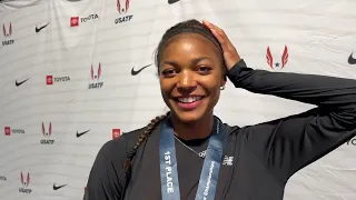 Gabby Thomas Runs 21.60s PR To Win USATF Outdoor Championships 200m Title