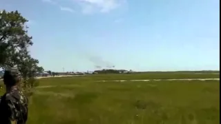 ВВС Украины. Миг-29 на бреющем полёте | Ukrainische Luftwaffe. MiG-29 am Tiefflug