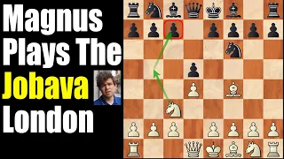 The Highest Rated Player to Ever Play the Jobava London || Magnus Carlsen