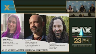 What We Love About Procedural Generation - PAX West 2023 panel