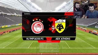 Ολυμπιακός - ΑΕΚ | 17/5/16 - PES 2016 ProGamerZ Patch