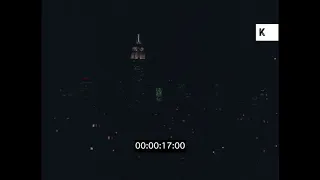 1960s NYC, Skyscrapers, Timelapse, 35mm