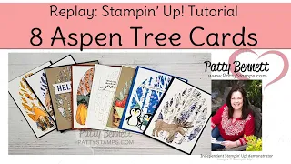 8 Cards & Cardmaking Tips for Aspen Tree Dies from Stampin' Up!