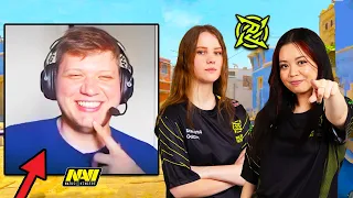 S1MPLE INVITES NIP GIRLS TO PLAY MORE CSGO!