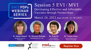 [GHIT-PDPs Webinar Series 5] EVI/MVI（2022/3/24）