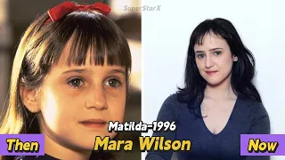 Matilda (1996 VS 2022) Cast: Then and Now (26 Years)#Matilda #DannyDeVito #JeanSpeegleHoward