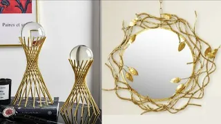 DIY Mirror Decor With  Hotglue | DIY home Decoration Ideas  @ZardosiTutorial