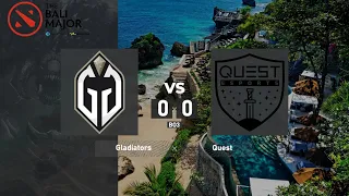 Gaimin Gladiators vs. Quest Esports - Bali Major 2023 Playoff UB BO3 @4liver #balimajor