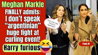 Harry CONFRONTS Meghan! Michael Buble & Wife Embarrassed! HUGE FIGHT at Curling Event 😱