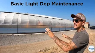 Light Dep Greenhouse Maintenance with a Pro
