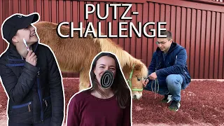 PUTZCHALLENGE GEGEN GESCHWISTER 😈 | Julia vs. Robin vs. Marina 😂 | Marina und die Ponys