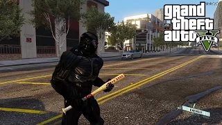 GTA 5 mod Harley Quinn Suicide Squad Bat - ГТА 5 моды - установка мода