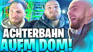 🤣😨LOOPINGS, AUTOMATEN, ACHTERBAHN aufm HAMBURGER DOM | IRL Stream mit Adam!