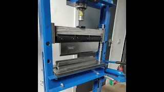 DIY Press Brake for 20T Shop Press ( the ultimate homemade finger brake) Part 2