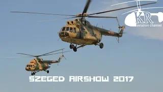 HUAF Mil Mi-8 & Mi-17 at Szeged Airshow 2017