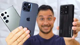 Xiaomi 13T Pro vs Galaxy S23 Ultra vs iPhone 15 Pro Max