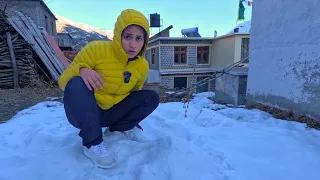 Impossible snow camping at 3400M in Himalayas