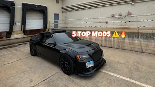 5 TOP MODS FOR MY CHRYSLER 300C