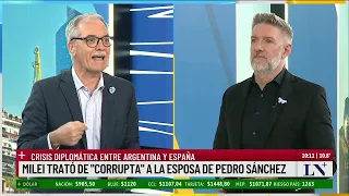España no descarta romper relaciones con Argentina; el pase entre Antonio Laje y Luis Novaresio