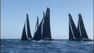 RC44 chaos at the weather mark