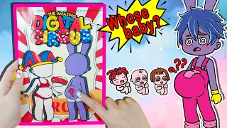 [Paper Diy] The Amazing Digital Circus // Jax Is Pregnant ??? // ASMR by CIM #paperdiy