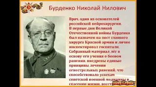 Подвиг врачей в годы ВОВ