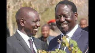 Ruto finally accepts that Raila ndiye baba. wacha Raila aitwe baba.