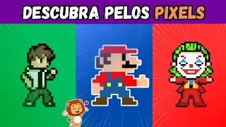 👾 DESCUBRA O PERSONAGEM PELOS PIXELS | #lionquiz #quiz